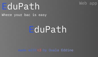 EduPath planning materials and tracking boards.
