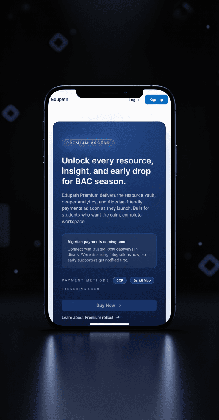 EduPath course explorer interface.